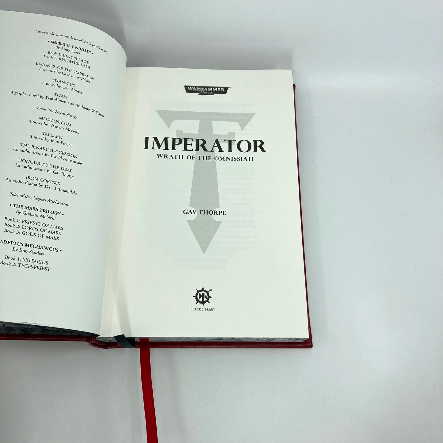 Imperator: Wrath Of The Omnissiah - Limited Edition - Black Library M1676