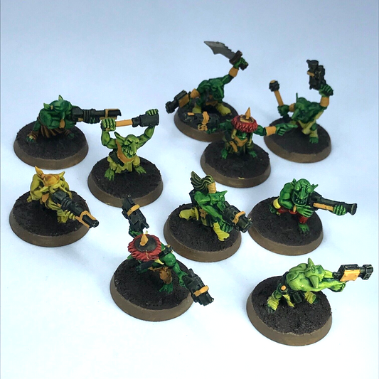 Ork Gretchin Mob Squad Space Orks - Painted - Warhammer 40K Games Workshop C1701