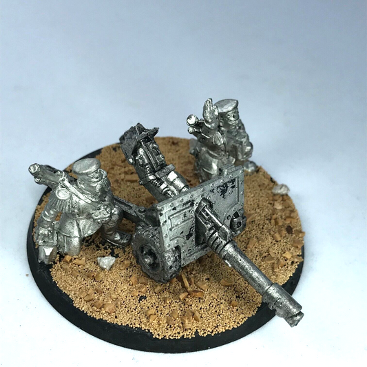 Classic Imperial Guard Mordian Lascannon Team Heavy Weapon - Warhammer 40K C3859