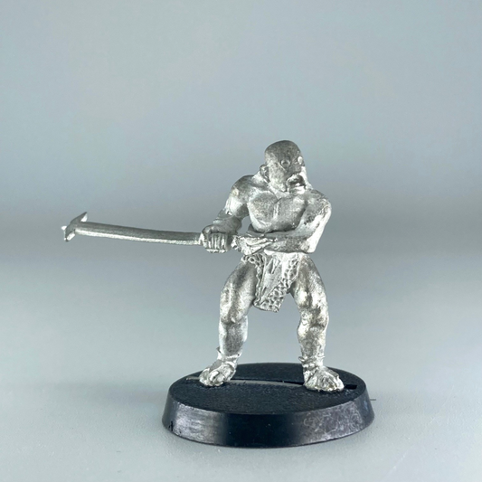 Berserker Uruk Hai - Isengard - Warhammer / Lord of the Rings Metal X1548