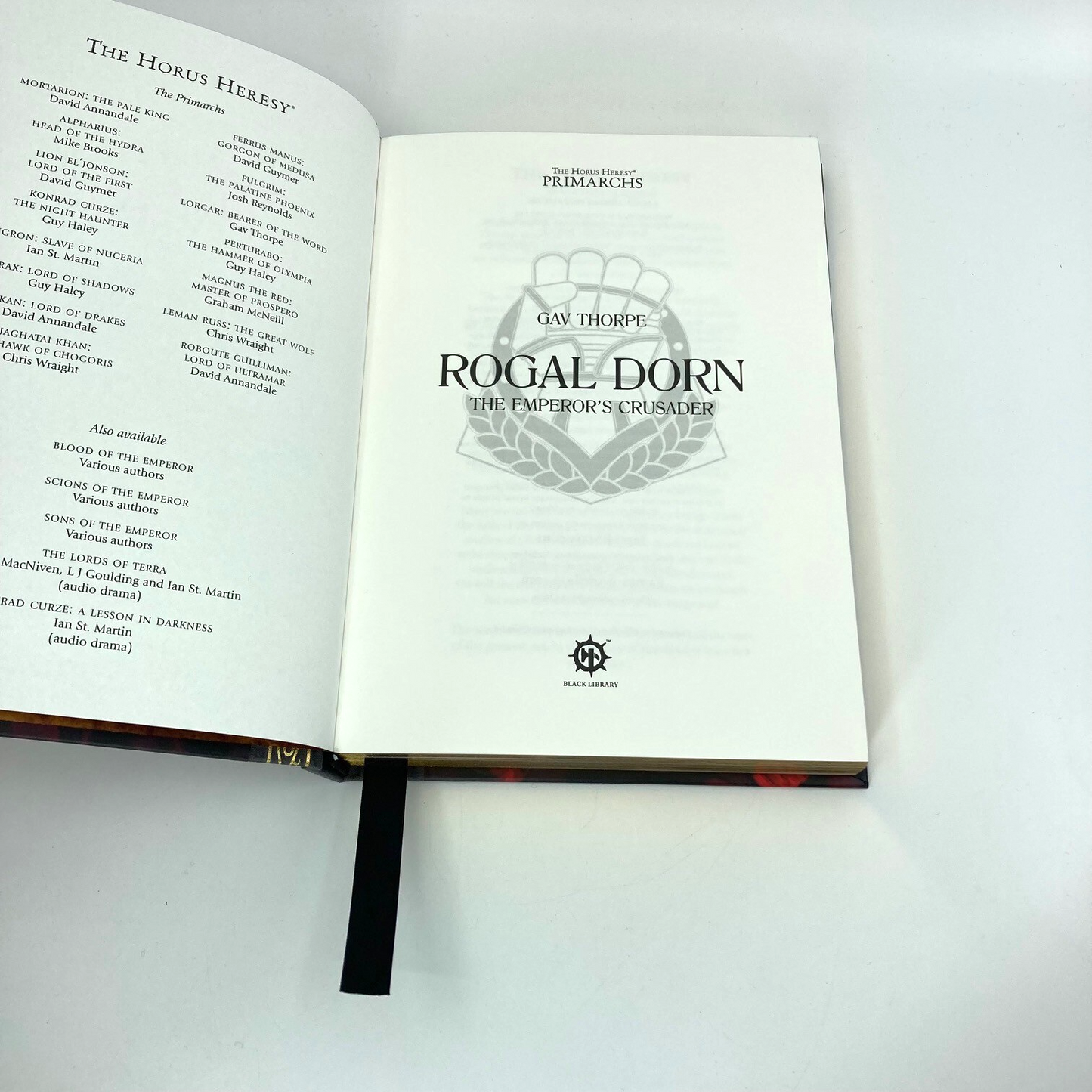 Rogal Dorn: The Emperor's Crusader - Limited Edition - Black Library M832
