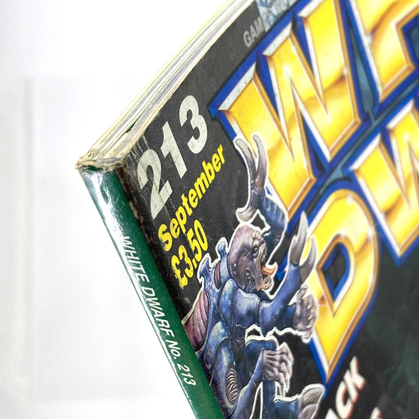 White Dwarf 213 Magazine Games Workshop Warhammer Fantasy 40,000 40K M1351