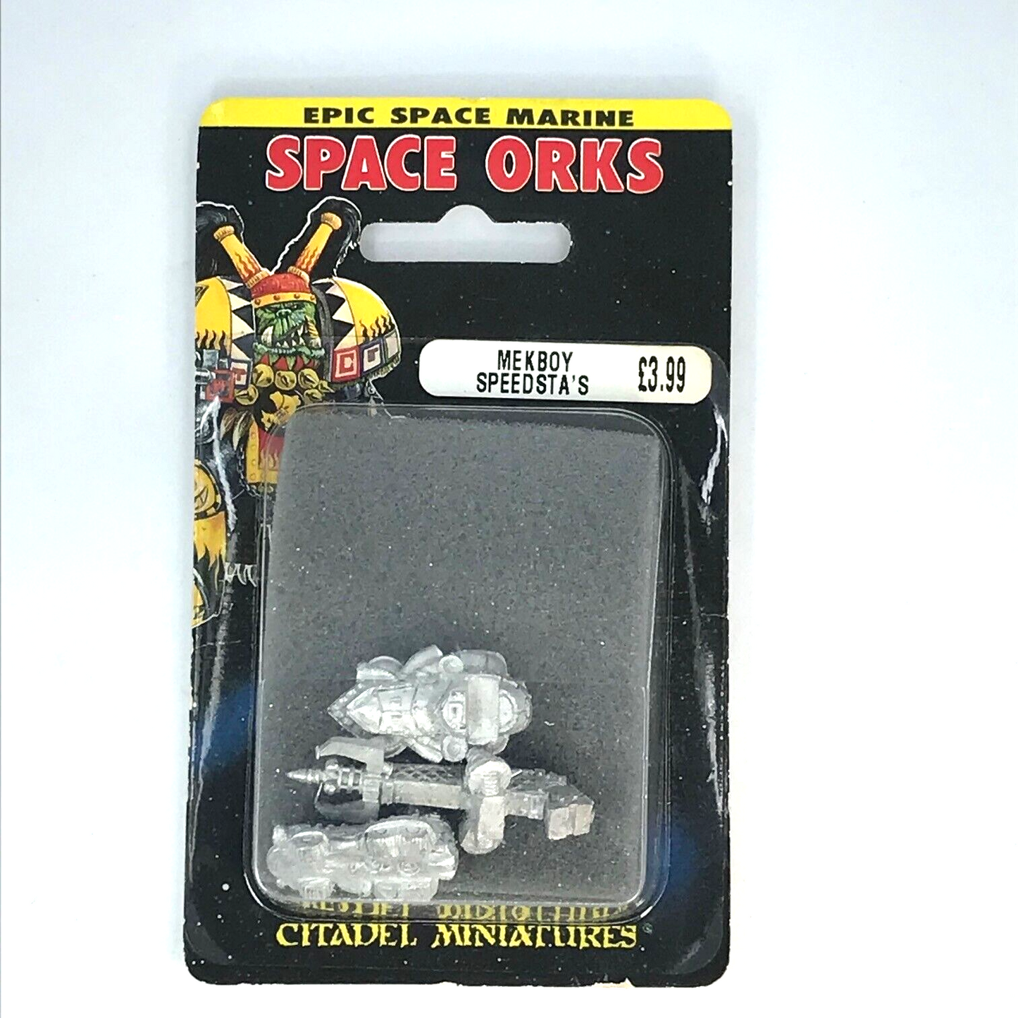 Epic Space Ork Mekboy Speedstas Blister OOP - Epic Armageddon Warhammer C719