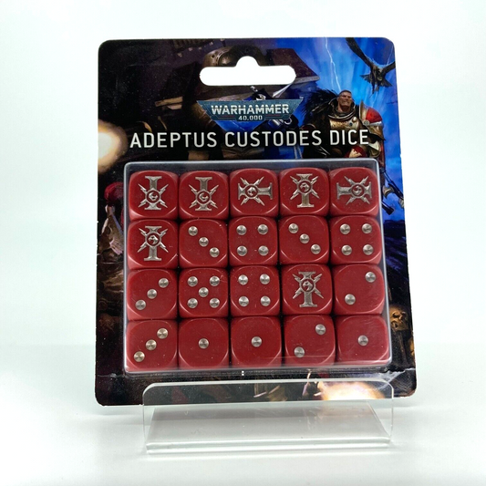 Adeptus Custodes D6 Dice - Warhammer 40k Games Workshop