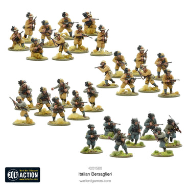 Italian Bersaglieri Infantry - Warlord Games Bolt Action Miniatures