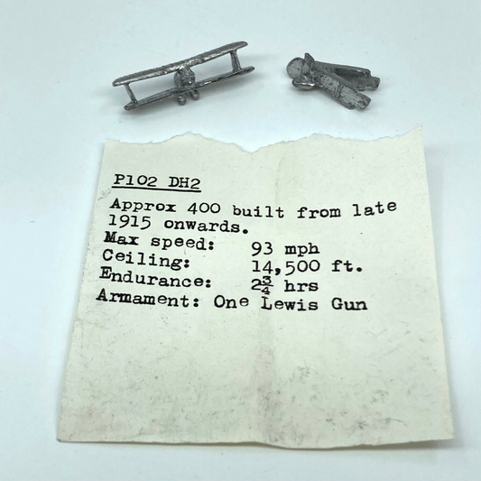 P102 DH2 - 1:200 Historical Miniatures - Metal - Unbranded Miniatures X6251