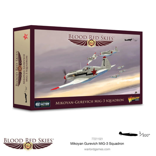 Blood Red Skies: Mikoyan-Gurevich Mig-3 Squadron - Bolt Action Warlord Games