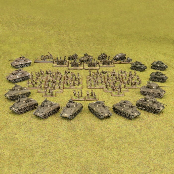 American 2nd Armored Division - Late-War - Brand New - Flames of War