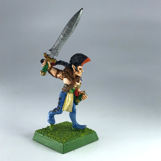 Wood Elves Wardancer Elf Citadel - Warhammer Fantasy Metal Painted GW X3785