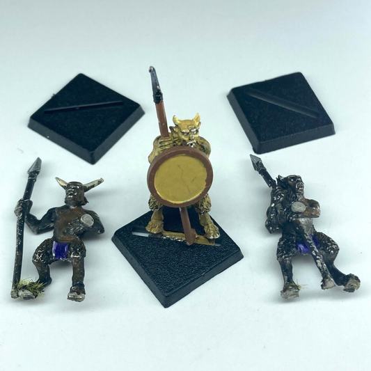 Ungor with Spears - Chaos Beastmen - Classic Metal Warhammer Fantasy X13972