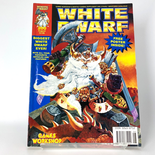 White Dwarf 200 Magazine Games Workshop Warhammer Fantasy 40,000 40K M1316