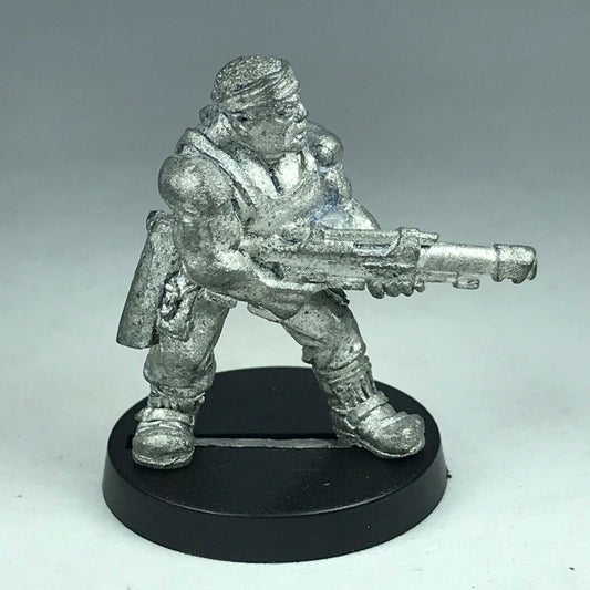 Metal Catachan Heavy Bolter Loader Imperial Guard - Warhammer 40K X7184