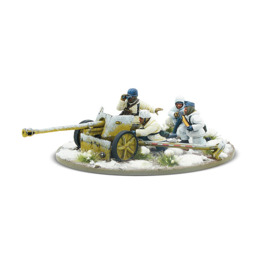Fallschirmjager (Winter) 75mm PAK 40 Anti-Tank Gun - Warlord Games Bolt Action