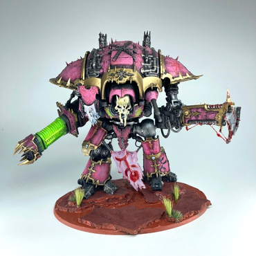 Knight Abominant Emperors Children Chaos Knights - Warhammer 40k - Painted