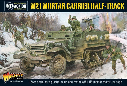 M21 Mortar Carrier Half-Track US - Warlord Games Bolt Action Miniatures