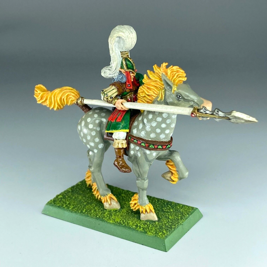 Wood Elf Glade Rider - Painted - Citadel Warhammer Fantasy Part Metal C5315