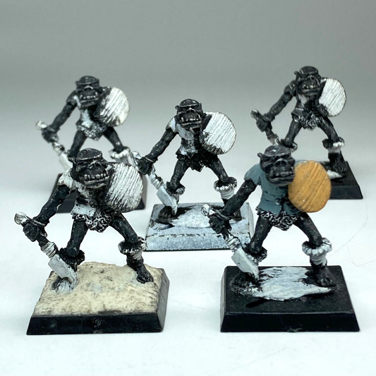 Orc Warriors - Orcs & Goblins - Warhammer Fantasy Citadel Classic Metal X14041