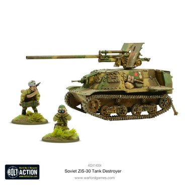 Soviet ZIS-30 Tank Destroyer - Brand New - Warlord Games Bolt Action Miniatures
