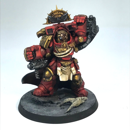 Space Marine Captain with Power Firsts - Painted - Warhammer 40K C501