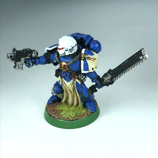 Metal Veteran Space Marine - Painted - Warhammer 40K X7355