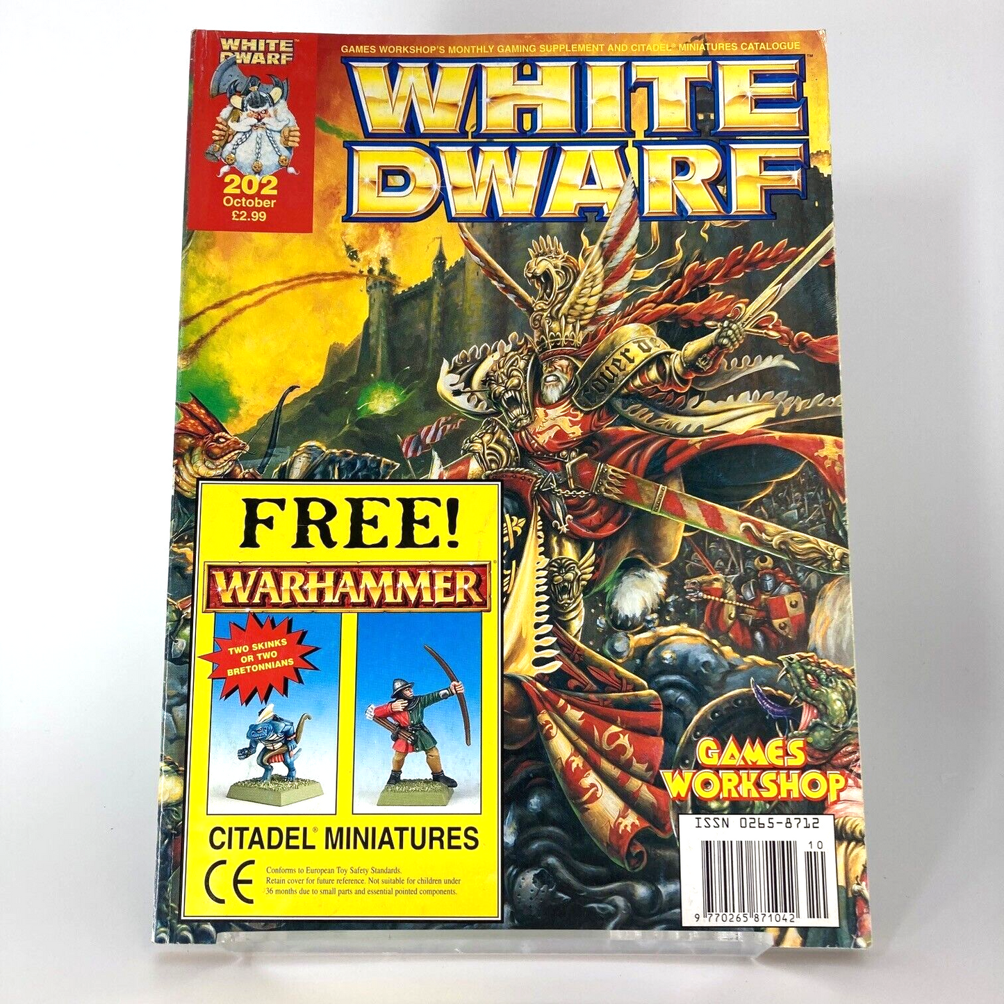 White Dwarf 202 Magazine Games Workshop Warhammer Fantasy 40,000 40K M1081