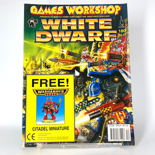 White Dwarf 180 Magazine Games Workshop Warhammer Fantasy 40,000 40K M929