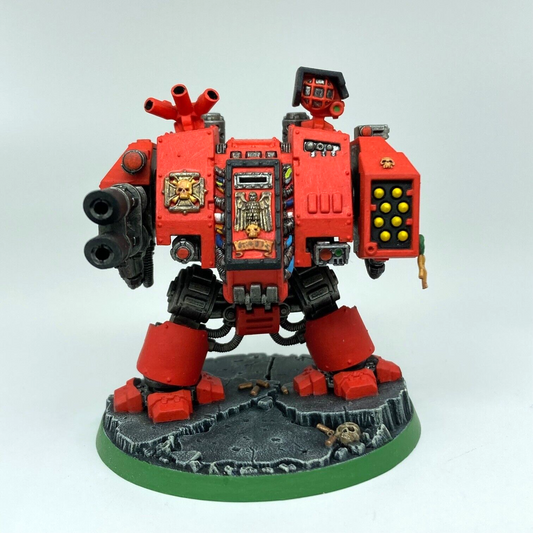 Blood Angels Dreadnought - Space Marines - Warhammer 40K Games Workshop Painted