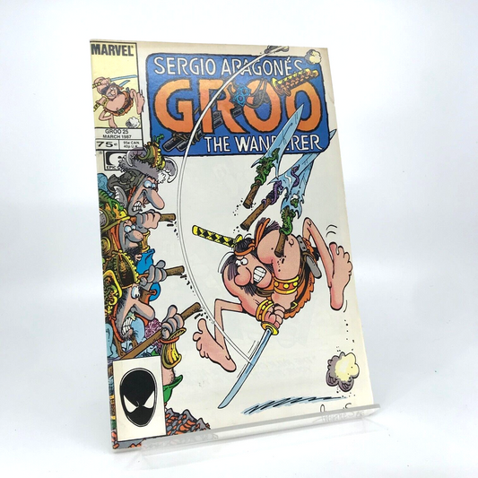 Sergio Aragones Groo the Wanderer Issue 25 - Vintage Comic D398