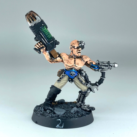 Pit Slave Fighter - Painted Necromunda Warhammer Games Workshop Metal X3526