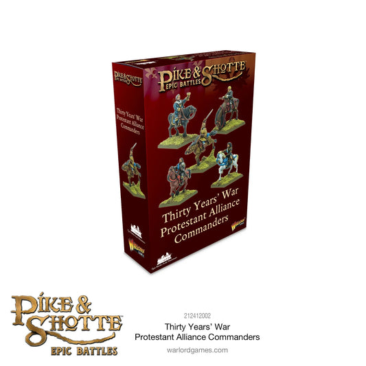 Protestant Alliance Commanders - Pike & Shotte Epic Miniatures Warlord Games