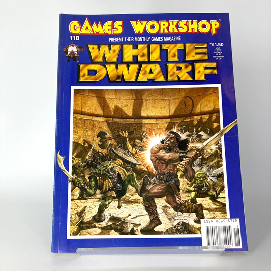 White Dwarf 118 Magazine Games Workshop Warhammer Fantasy 40,000 40K M1517