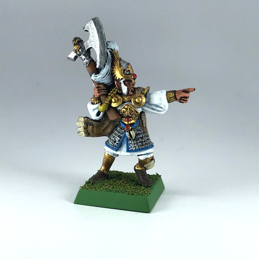 High Elves White Lion Champion - Painted - Warhammer Fantasy Metal X1453