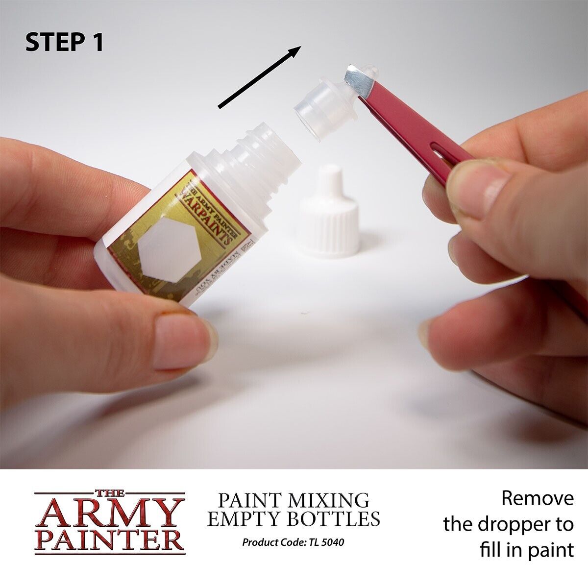 Paint Mixing Empty Bottles - Tools & Accessories - The Army Painter