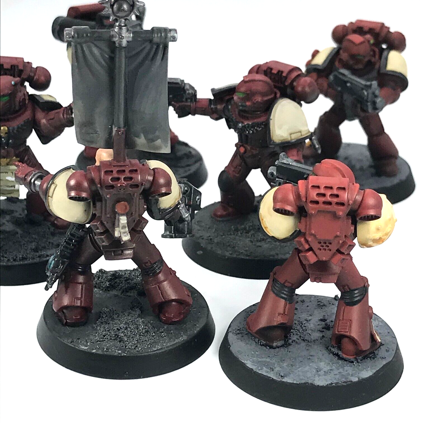 Blood Angel Squad Space Marines - Painted - Warhammer 40K C2304