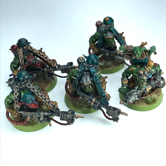Space Ork Burna Boyz - Painted - Warhammer 40K C3257