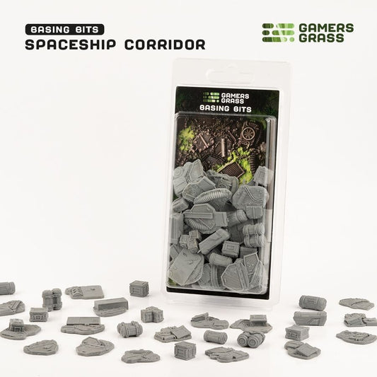 Spaceship Corridor - 1/56 / 28mm Scale Basing Bits - Brand New - Gamers Grass