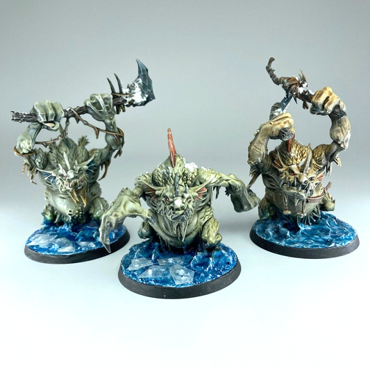 Fellwater Troggoth Tribe - Painted - Warhammer Age of Sigmar GW BOX199
