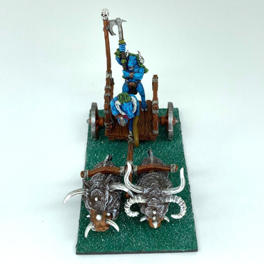 Beastmen Chariot - Chaos Beastmen - Classic Metal Warhammer Fantasy Part Metal