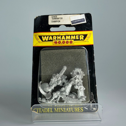 Terminator Champion- Chaos Space Marines Blister - Warhammer 40K Metal C2613