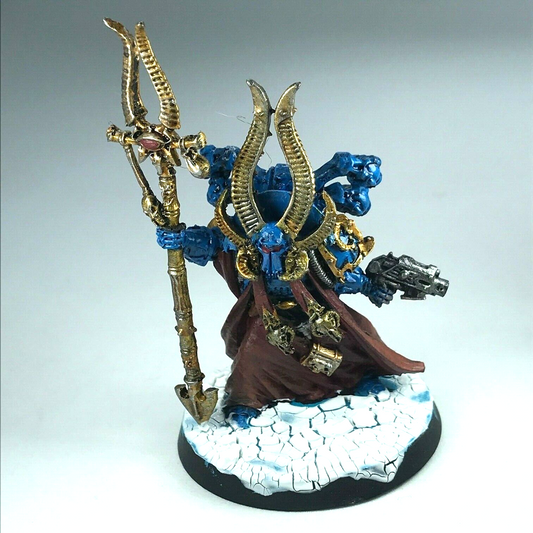 Chaos Space Marine Thousand Sons Sorcerer - Painted - Warhammer 40K X6196