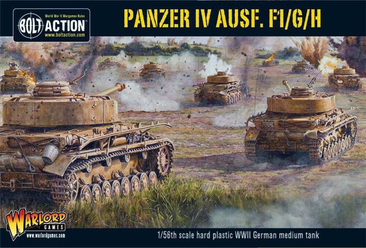 Panzer IV AUSF. F1/G/H - Warlord Games Bolt Action Miniatures