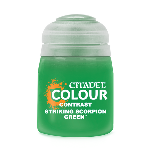 Striking Scorpion Green - Citadel Contrast 18ml Games Workshop Citadel Paint