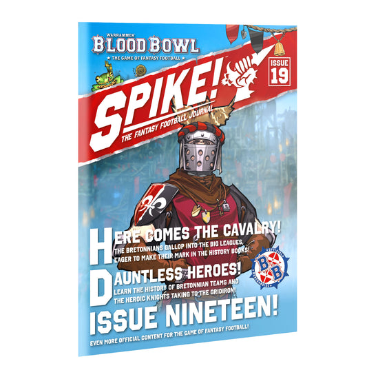 Pre-order: Spike Issue 19 Bretonnian Brionne Barons Edition - Warhammer Blood Bowl Games Workshop