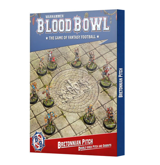 Pre-order: Bretonnian Brionne Barons Pitch and Dugouts - Warhammer Blood Bowl Games Workshop