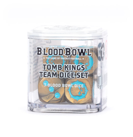 Pre-order: Tomb Kings Dice Set - Warhammer Blood Bowl Games Workshop