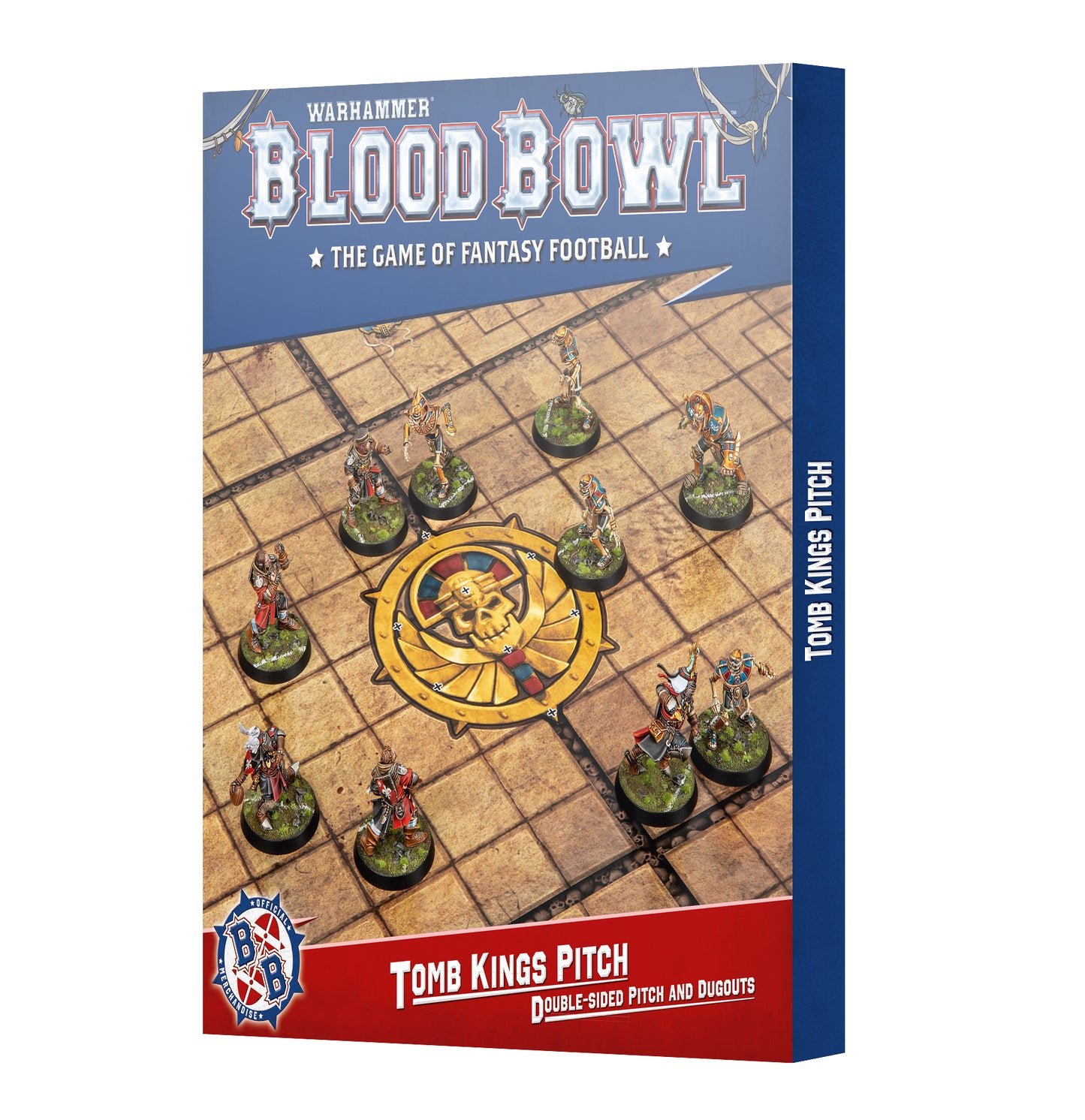 Pre-order: Tomb Kings Pitch and Dugouts - Warhammer Blood Bowl Games Workshop