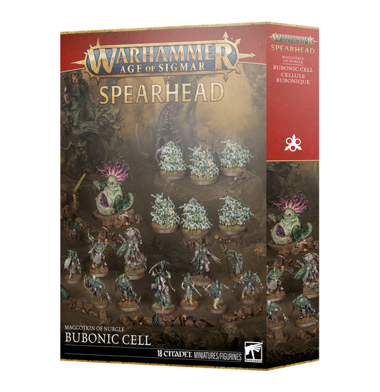 Pre-order: Maggotkin of Nurgle: Bubonic Cell Spearhead - Age of Sigmar - Games Workshop