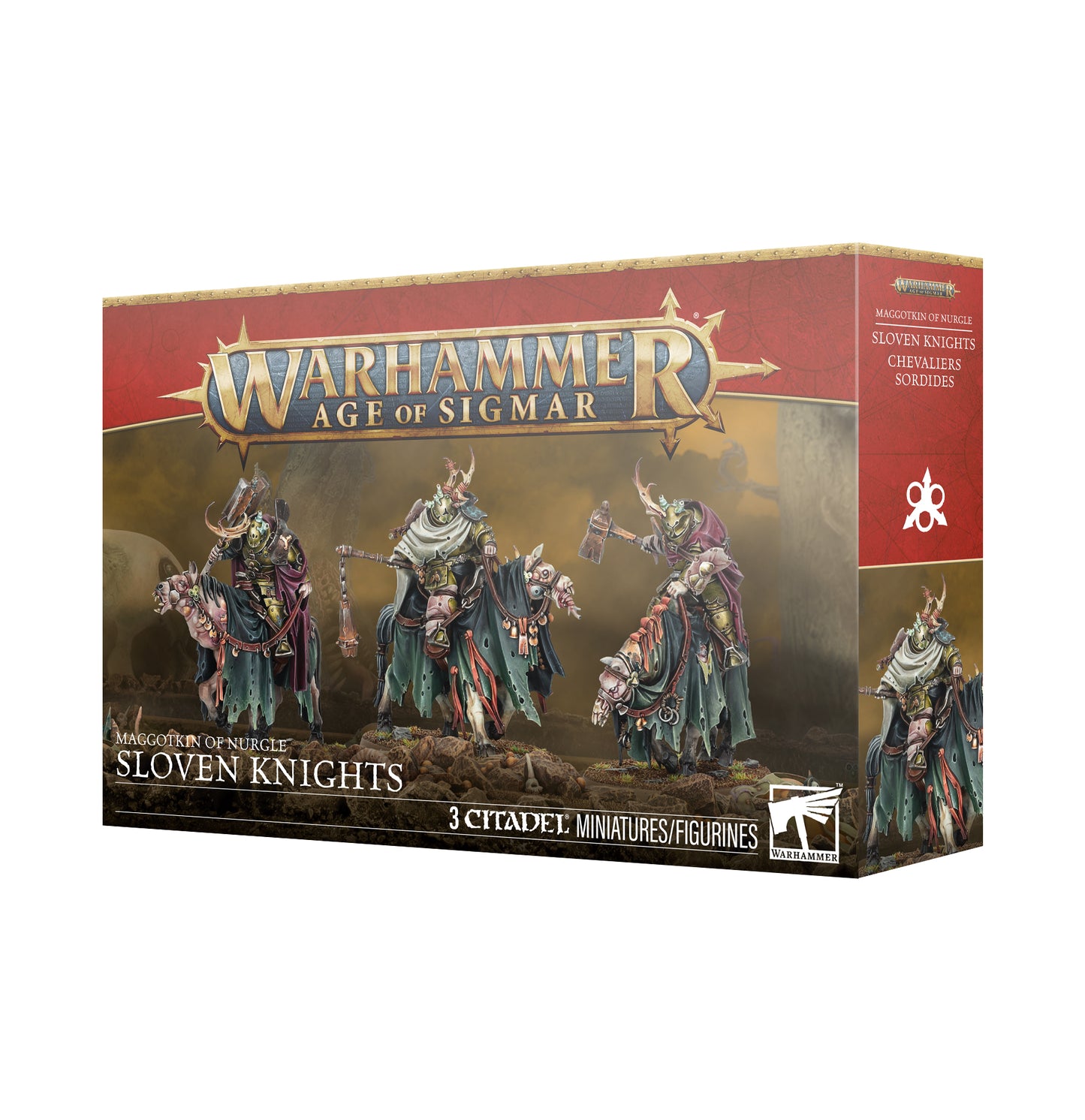 Pre-order: Sloven Knights - Maggotkin of Nurgle - Age of Sigmar - Games Workshop