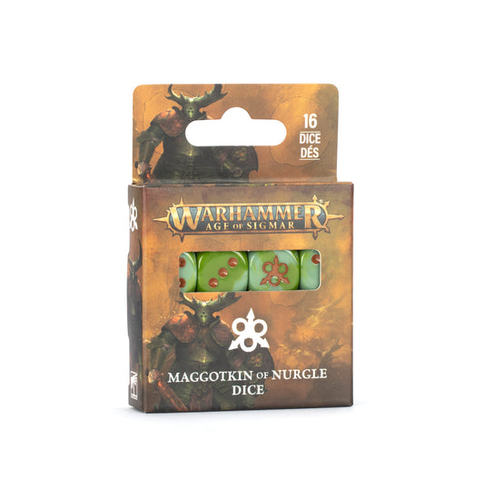 Pre-order: Maggotkin of Nurgle Dice Set - Age of Sigmar - Games Workshop