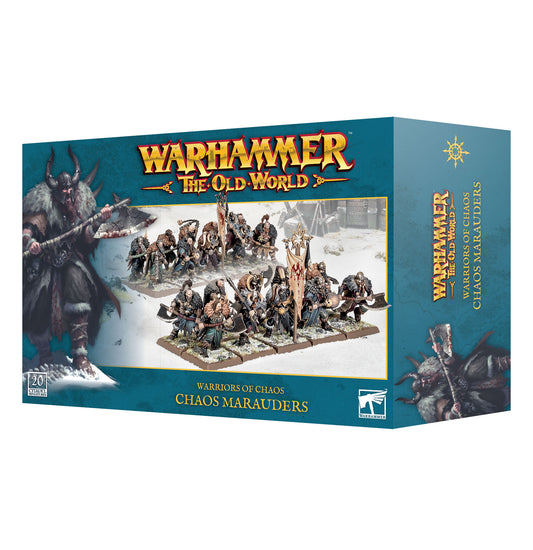 Pre-order: Chaos Marauders - Warriors Of Chaos - Warhammer The Old World - Games Workshop - Brand New